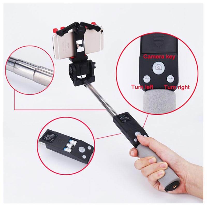 Bluetooth Selfie-Stick mit 360° Rotation – SpinShot