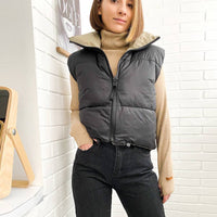 Eleganter Bodywarmer für Frauen  - Sara in Schwarz