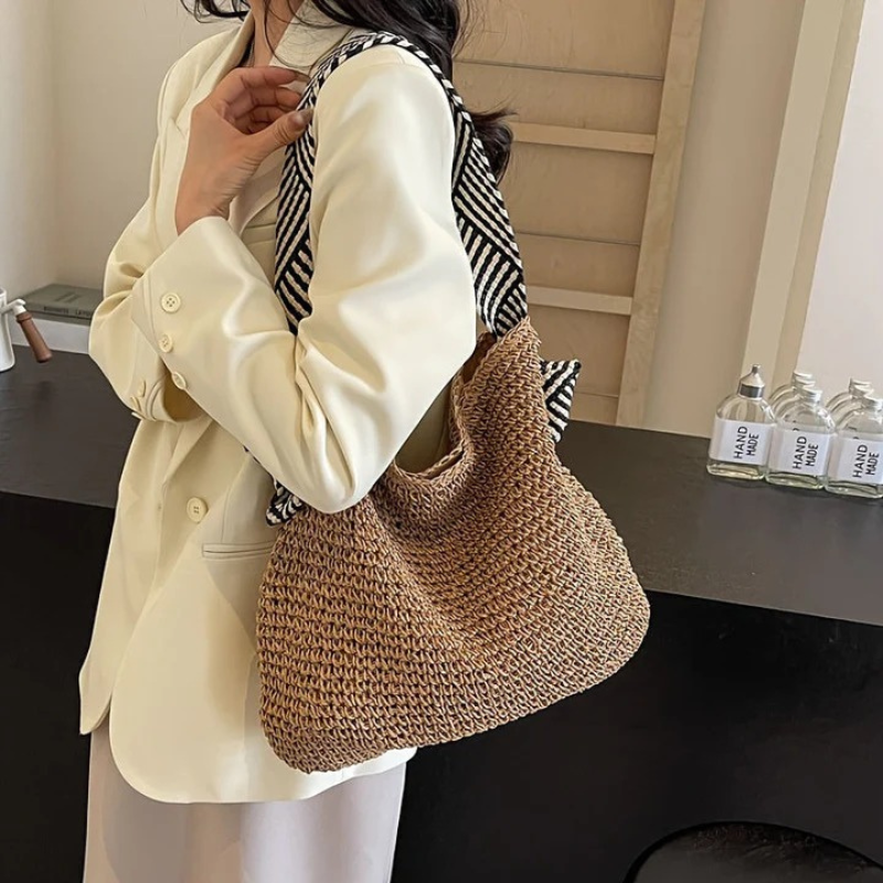 Boho-Sommertasche für Damen | groß