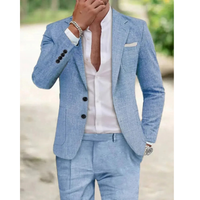 Bruno | Herren Eleganter Zweiteiliger Anzug in Blau