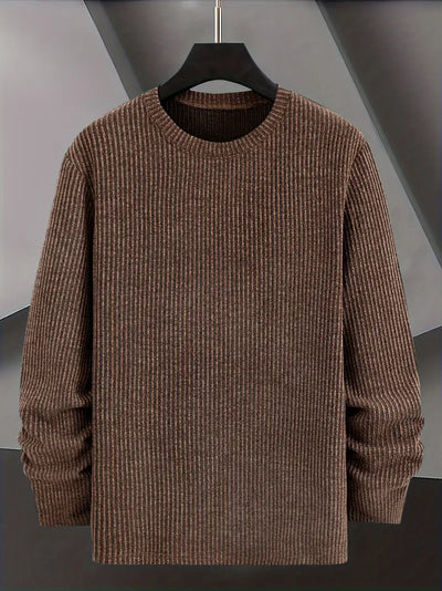 Kaufman – Lässiger Langarm Strick Pullover