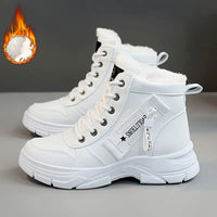 Pascale - Thermo-Schneestiefel mit Fleecefutter in Weiß