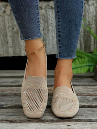 Farah - Orthopädische Damen Rutschfeste Flache Schuhe in Beige