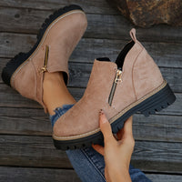 Emma | Hochwertige Damen Boots stilvoll und zeitlos in Rosa