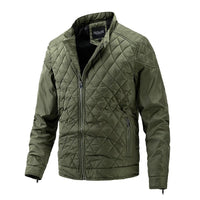 Klaus | Klassische jacke für Winter in Grün