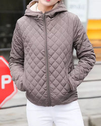 Warme & stylische Jacke für Frauen - Danique in Kamel