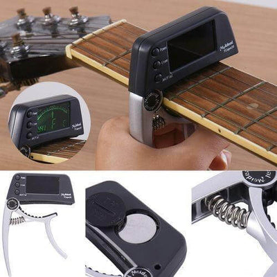 2-in-1 Gitarre Capo & Tuner – TuneGrip