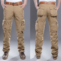 Tobby | Herren Cargo Hose | Grün in Khaki