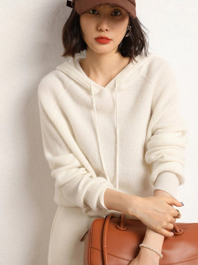 Casaul weicher Kapuzenpulli für Damen | Warmer