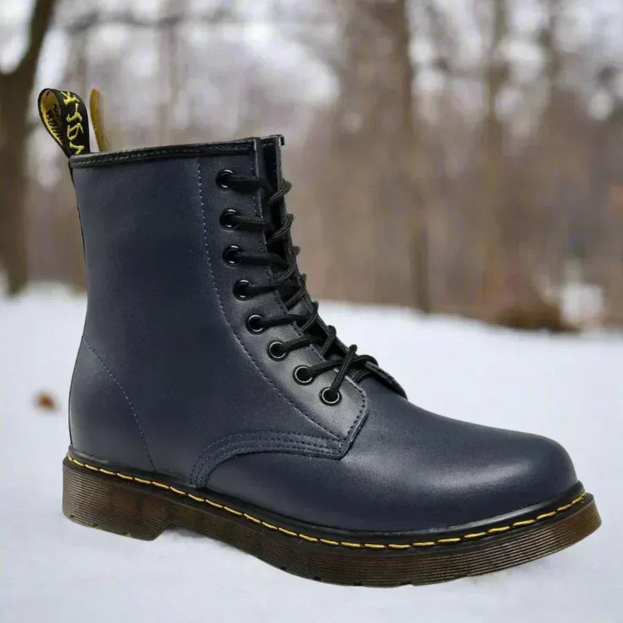 Von Elsen™| Martens Damen Leder Stiefeletten
