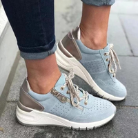 Charlotte | Orthopädische Freizeit Sneaker in Blau
