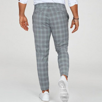 Rory | Herren Chino Hose | Kariert