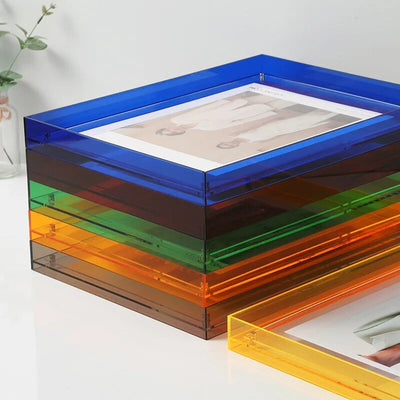 Farbige Transparente Fotohalter – FramePop