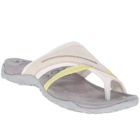 Fabiana - Orthopädische Wohlfühl-Hausschuhe in Creme Weiß