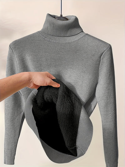 Élise – lässiger und minimalistischer Rollkragenpullover