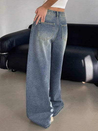 Baggy Jeans Damen | Weit Geschnitten Mit Hoher Taille
