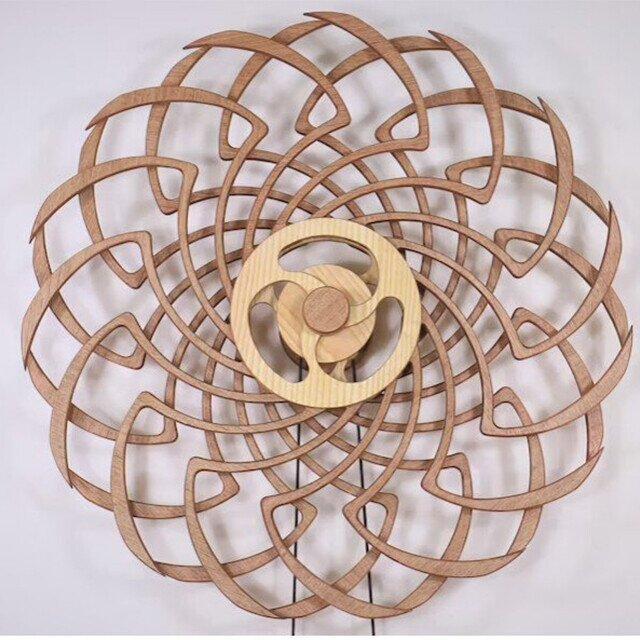Holzwirbel™ Beruhigende bewegte Kunst