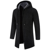 Damion | Slim-Fit-Hoodie in Schwarz