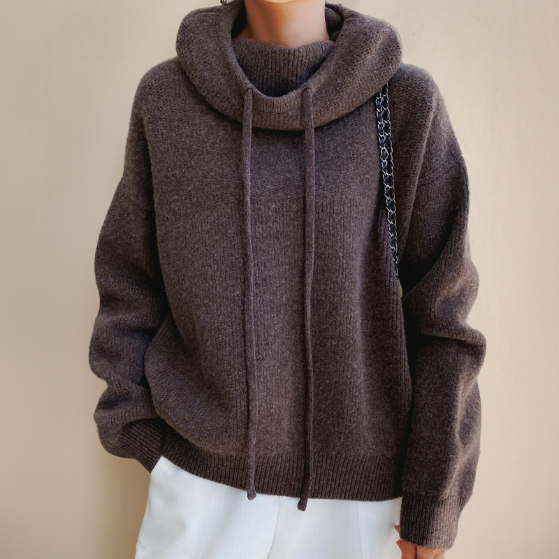 Ophelia® | Oversize Kapuzenpullover Strick