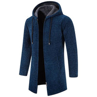 Damion | Slim-Fit-Hoodie in Marineblau