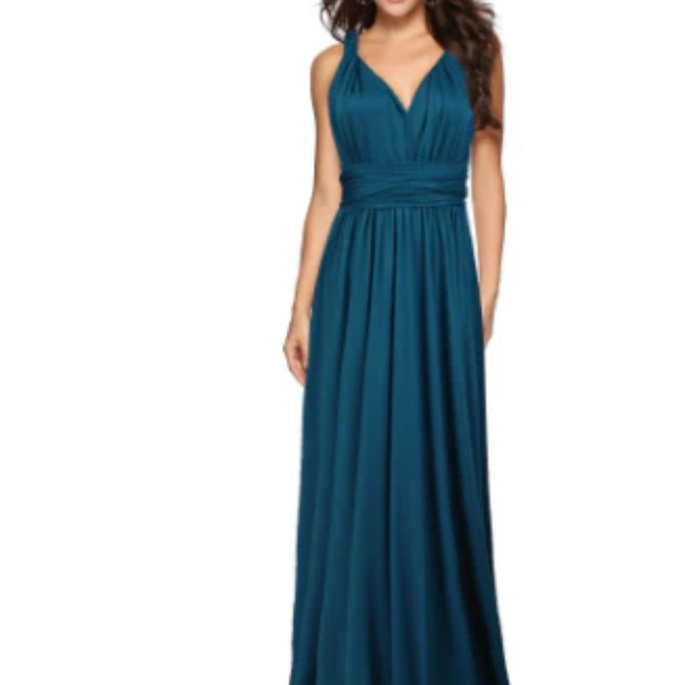 Mathilda | Damen Abend Wickelkleid | Festlich