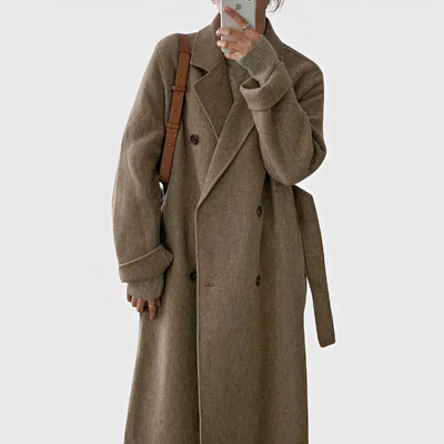 Damen anspruchsvoller Wintermantel | Lang