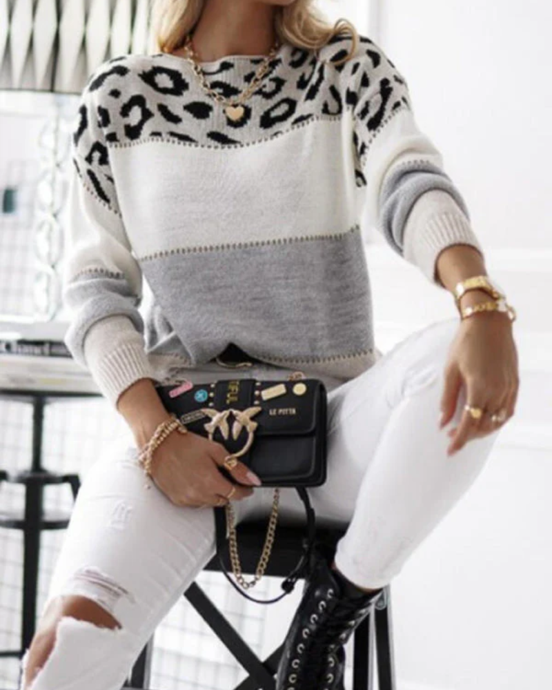 Maleen | Damen Ausgefallene Strickpullover | Sweater