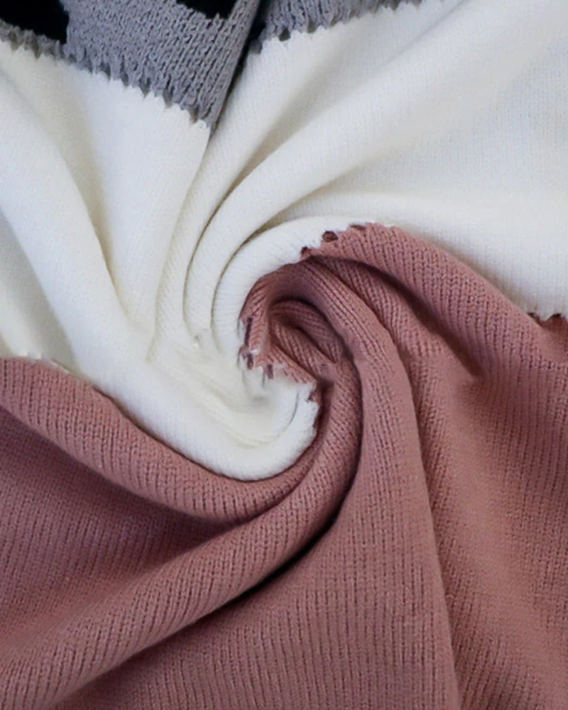 Maleen | Damen Ausgefallene Strickpullover | Sweater