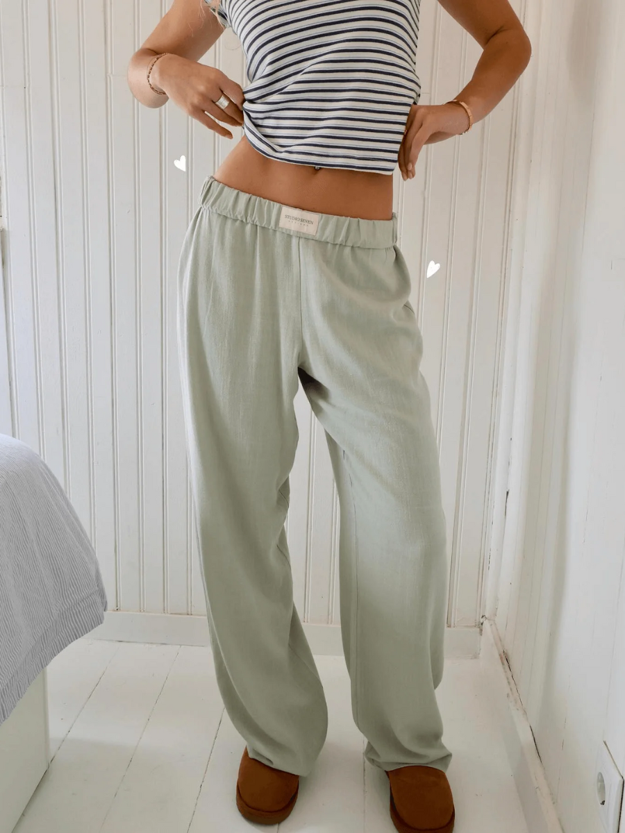 Damen bequeme Loungehose | Leichte