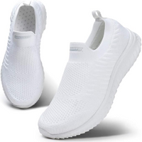 Eleonar | Bequeme Damen Sneaker | Turnschuhe in Weiß