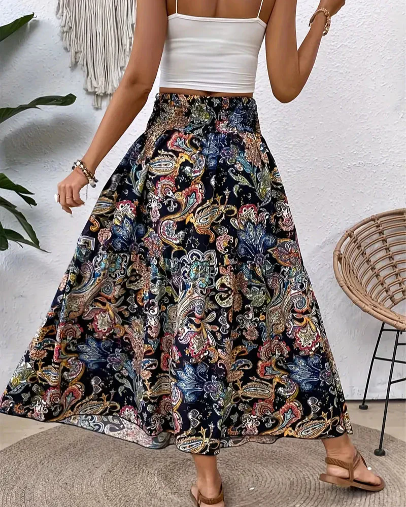 Lynn | Damen Lange Rock | Sommer