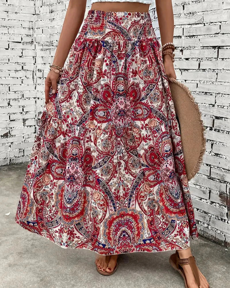 Lynn | Damen Lange Rock | Sommer