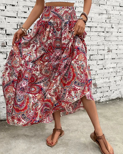 Lynn | Damen Lange Rock | Sommer