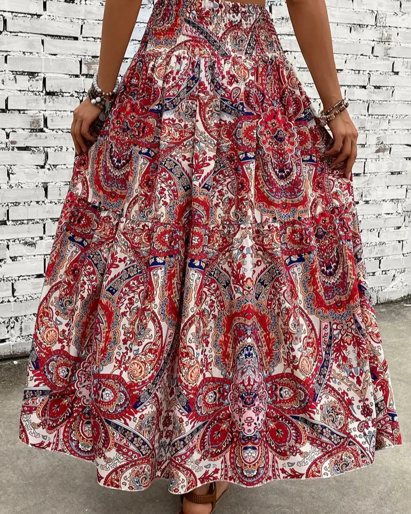 Lynn | Damen Lange Rock | Sommer