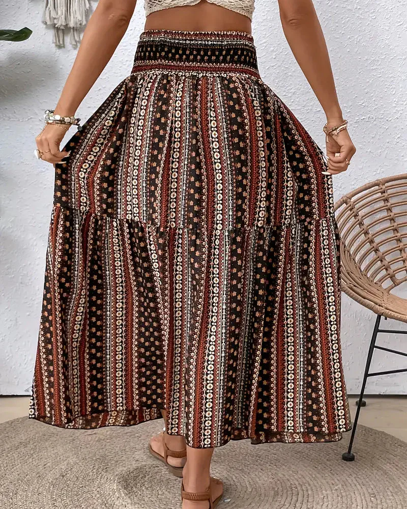 Lynn | Damen Lange Rock | Sommer