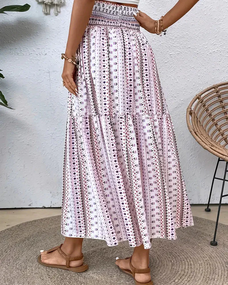 Lynn | Damen Lange Rock | Sommer