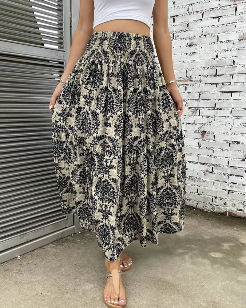 Lynn | Damen Lange Rock | Sommer