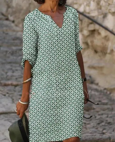 Valentina | Damen Elegant Midikleid | Abendkleid