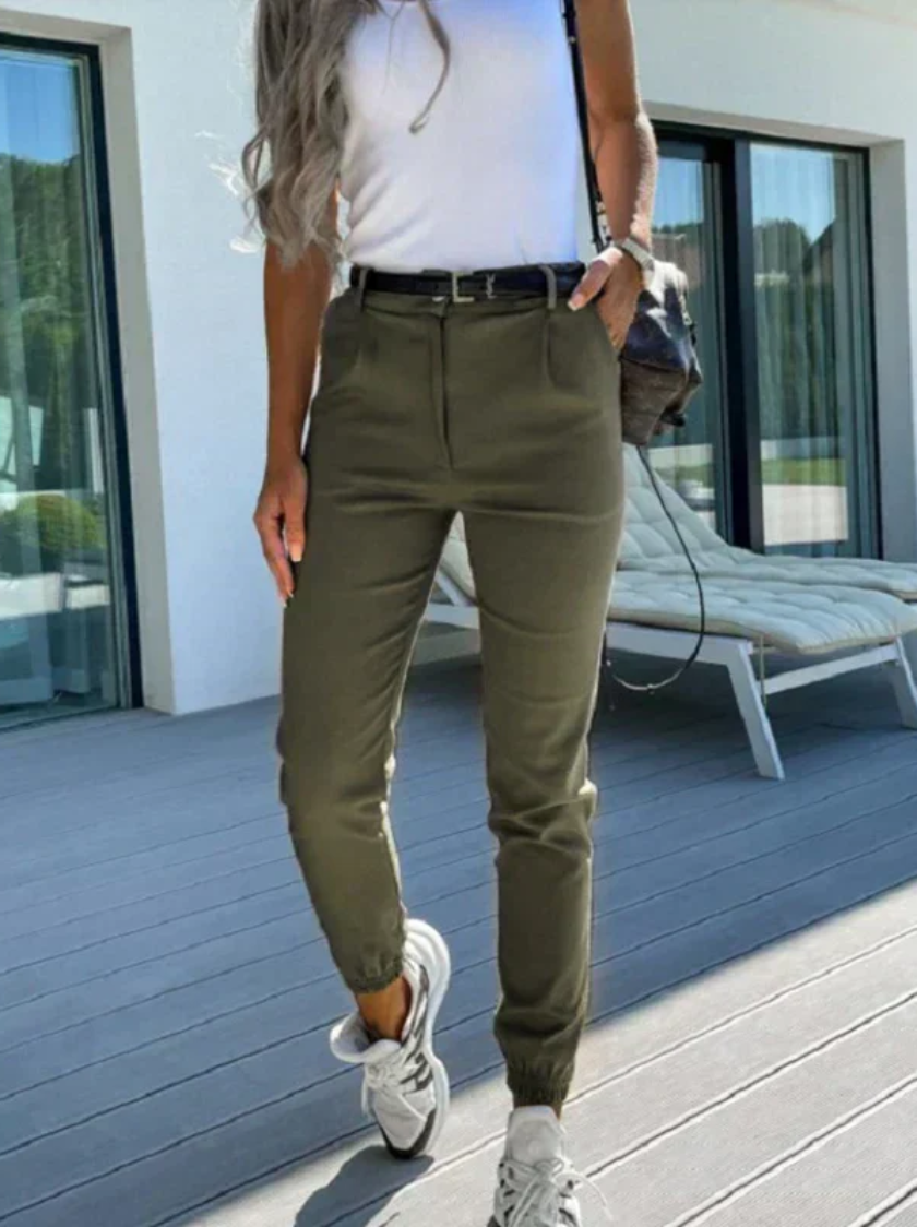 Marie | Damen Chino Hose | Elegante
