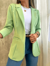 Marilyn | Damen Blazer Elegant | Grün in Grün