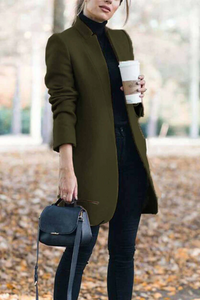 Vivi | Damen Elegant Blazer | Lange in Grün