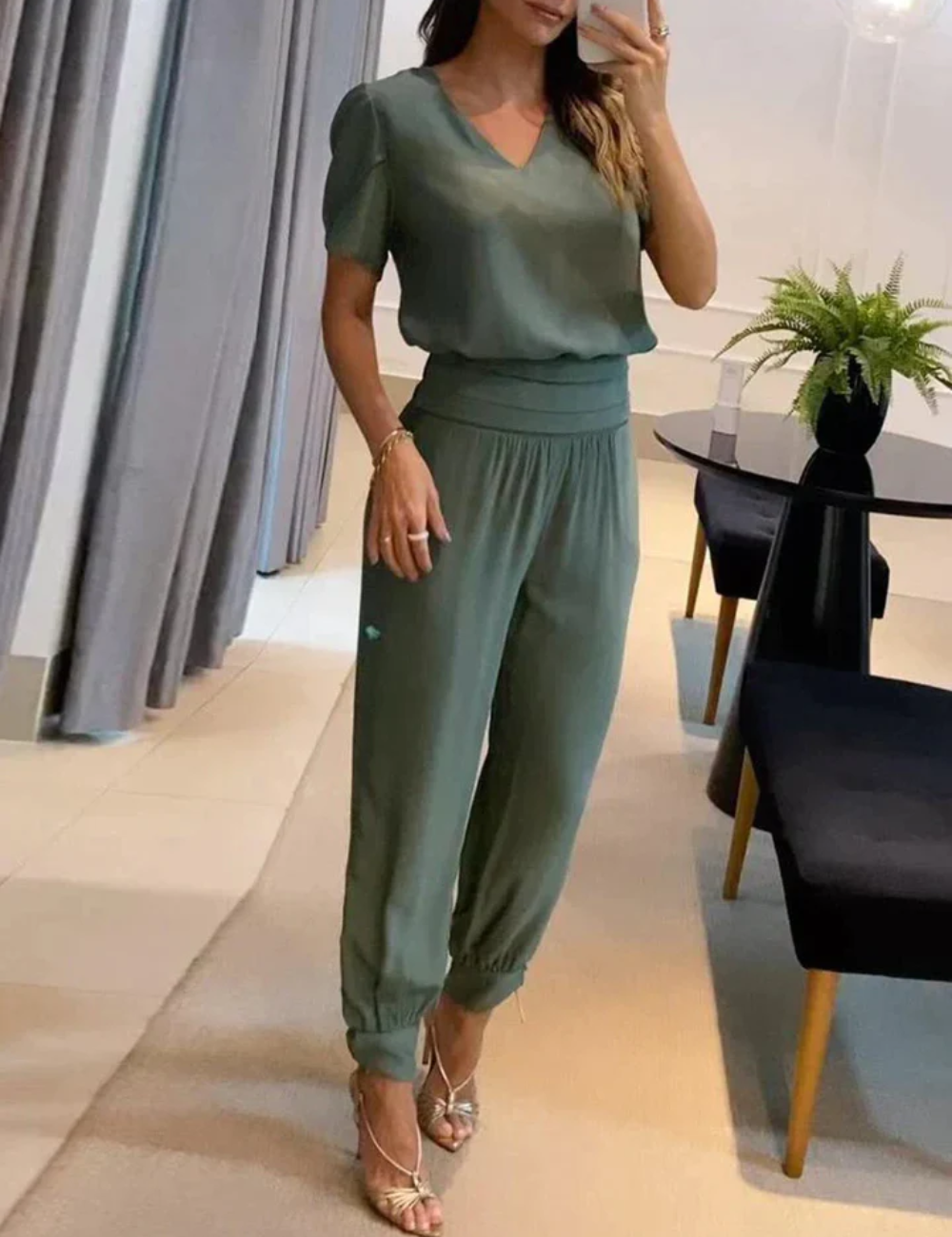 Margarete | Damen Elegant Jumpsuit | Overall