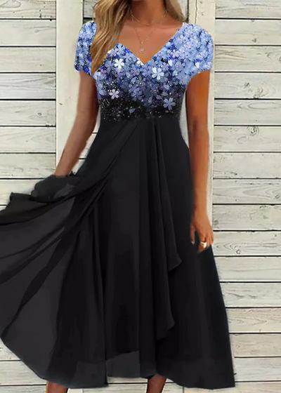 Dilara | Damen Elegant Abendkleid | Midi