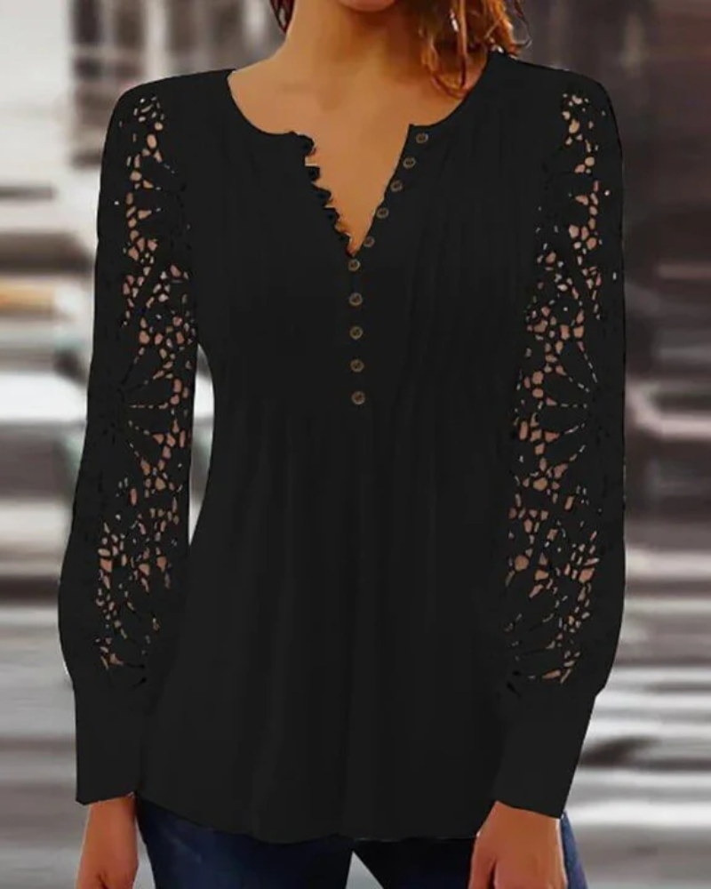 Paulina | Damen Elegant Oberteil | Schicken