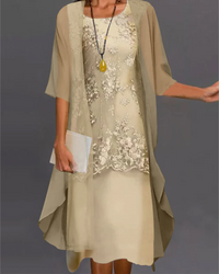 Kordula | Damen Elegant Partykleid | Festlich in Gelb