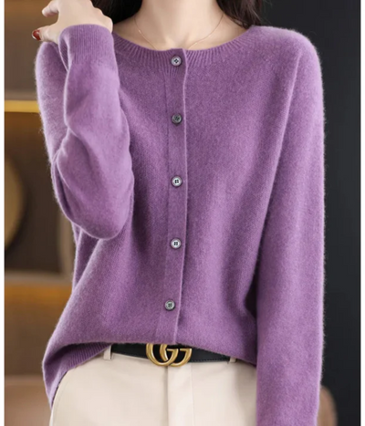 Imke | Damen Elegant Strickjacke | Leichte