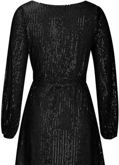 Claire | Damen Elegante Paillettenkleid | Mini