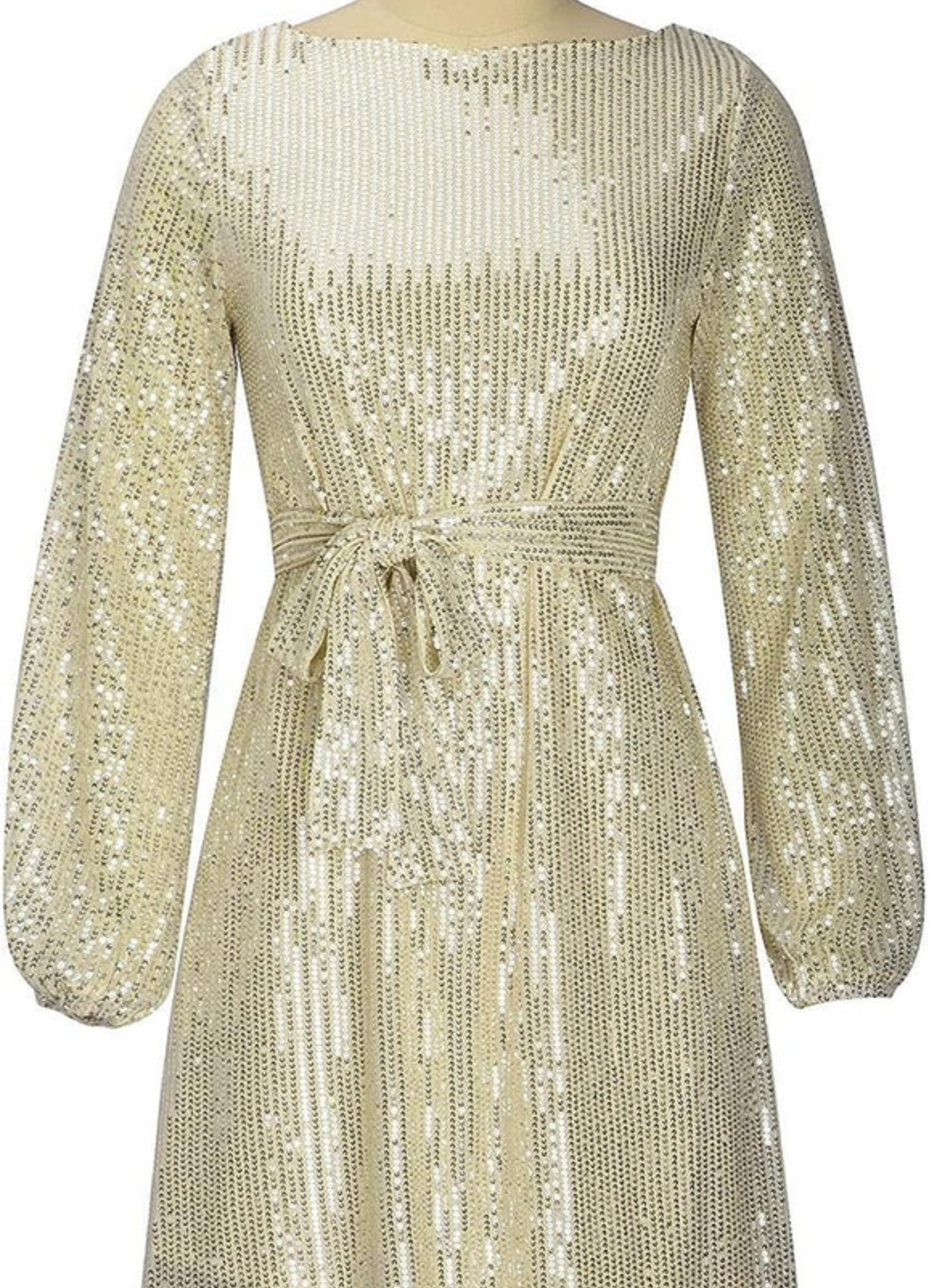 Claire | Damen Elegante Paillettenkleid | Mini