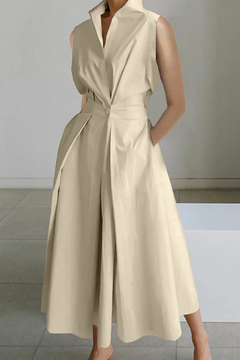 Kathe | Damen Lange Kleid | Midi