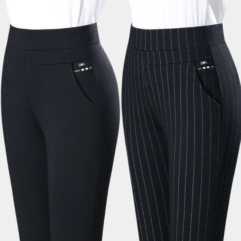 Damen elegante Stretchhose | Sommer